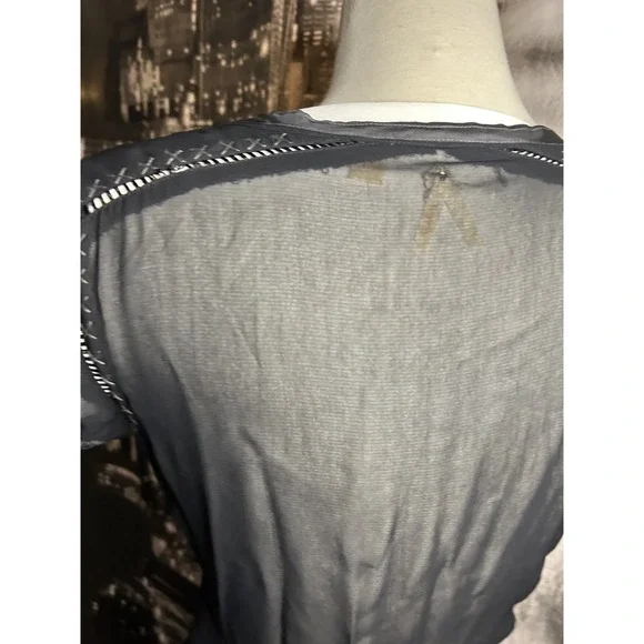 Anthropologie Maeve Black Witchy Fairy Dress Size 4 Goth Whims - Picture 4 of 10